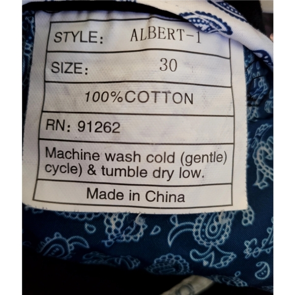 Enzo Tovare Mens Albert- 1 Jeans Pants Black Size 30 Slim Modern Quiet Luxury - Picture 6 of 10